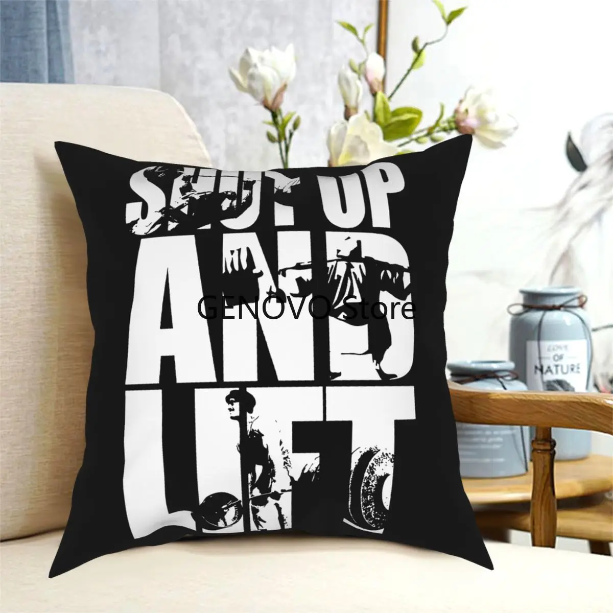 Shut Up And Lift Squat,Bench,Deadlift ICONIC Crossfit Square PillowCase Cushions for Sofa 40x40 Pillowcover Home Decor
Shut Up And Lift Squat,Bench,Deadlift ICONIC Crossfit Square PillowCase Cushions for Sofa 40x40 Pillowcover Home Decor