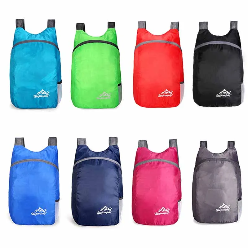 20L Waterproof Backpack Ultralight Foldable Bag Breathable Shoulder Strap Outdoor Camping Hiking Backpack With Storage Bag 2020
20L Waterproof Backpack Ultralight Foldable Bag Breathable Shoulder Strap Outdoor Camping Hiking Backpack With Storage Bag 2020