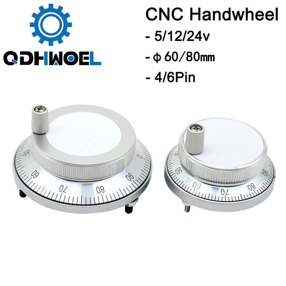 Ручное колесо 5 в 6 контактов Pulse 100 ручной генератор импульсов ручное CNC машина 60