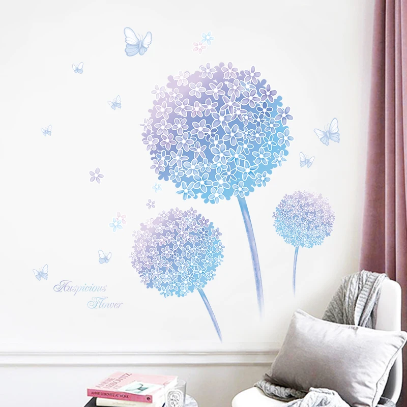 Large Hydrangea Flower Wall Stickers Self-adhesive Warm Living Room Background Wall Decoration Bedroom Decals Art
Large Hydrangea Flower Wall Stickers Self-adhesive Warm Living Room Background Wall Decoration Bedroom Decals Art