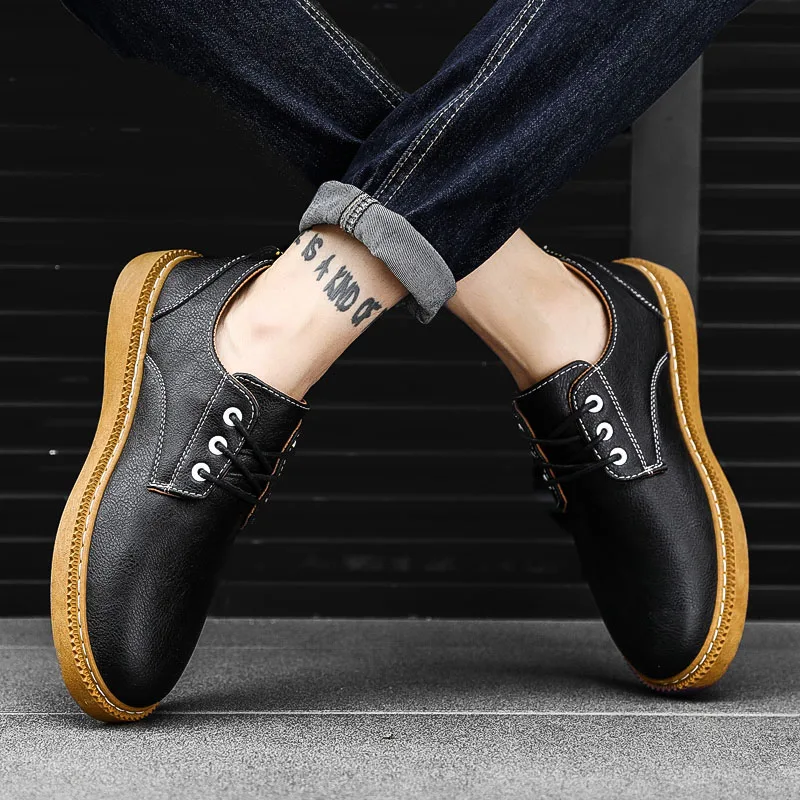 Zapatos Casuales Para Hombre De Cuero Brown Leather Shoes Men Black Casual Leisure Handmade Fashion Sports Male
Zapatos Casuales Para Hombre De Cuero Brown Leather Shoes Men Black Casual Leisure Handmade Fashion Sports Male