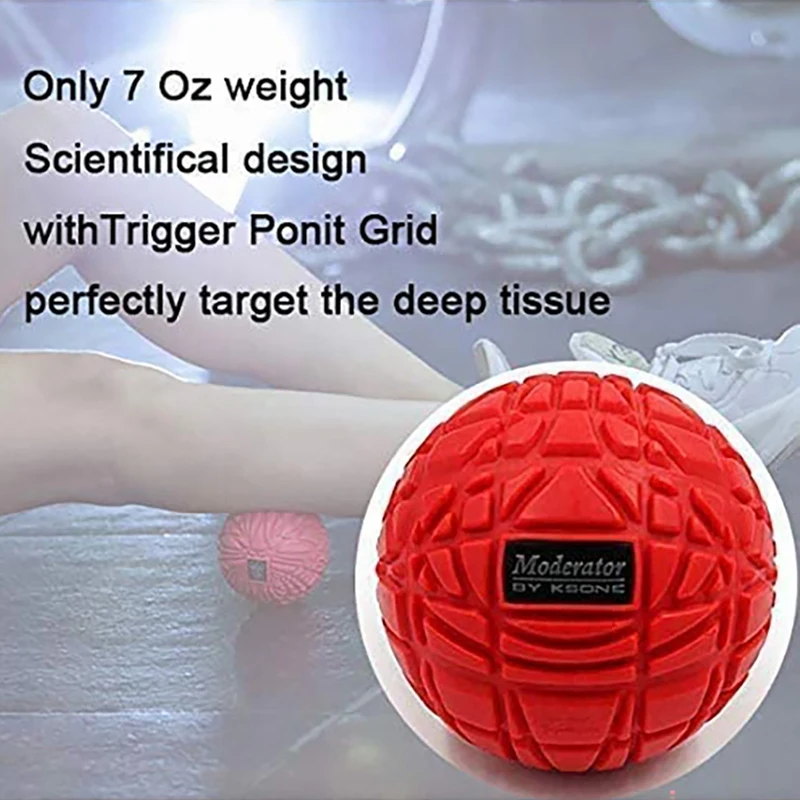 KSONE 8cm Mobility Big Massage Ball-Deep Tissue, Myofascial Release-Mobility Ball for Trigger Point Therapy
KSONE 8cm Mobility Big Massage Ball-Deep Tissue, Myofascial Release-Mobility Ball for Trigger Point Therapy