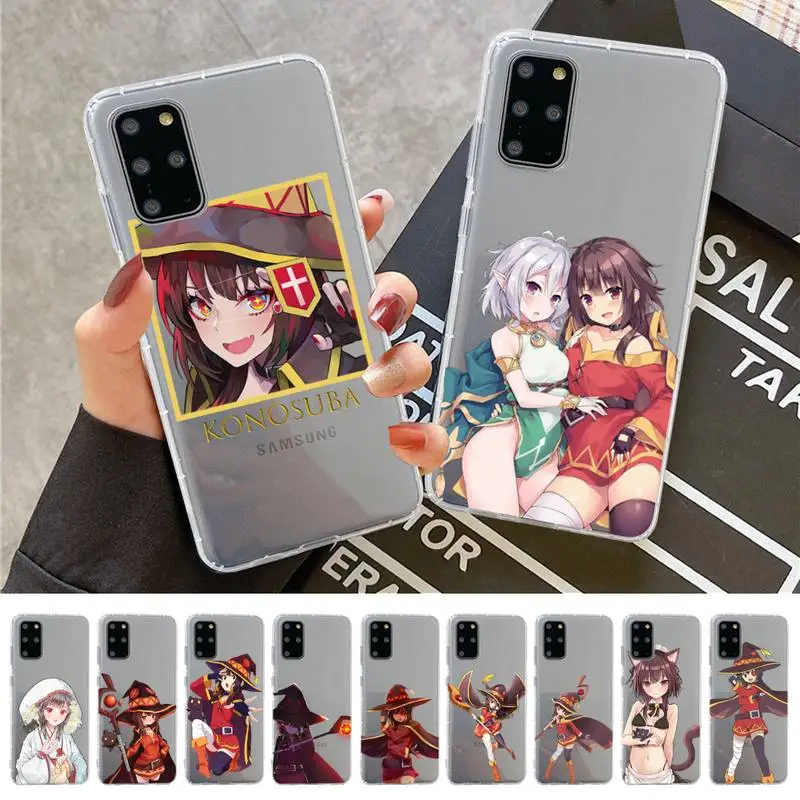 YNDFCNB KonoSuba Megumin Phone Case For Samsung A 10 20 30 50s 70 51 52 71 4g 12 31 21 31 S 20 21 plus Ultra
YNDFCNB KonoSuba Megumin Phone Case For Samsung A 10 20 30 50s 70 51 52 71 4g 12 31 21 31 S 20 21 plus Ultra