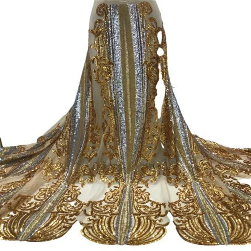 Золотая Высококачественная африканская кружевная ткань с блестками, французская сетчатая вышивка, тюль, кружевная ткань для нигерийского ...
Золотая Высококачественная африканская кружевная ткань с блестками, французская сетчатая вышивка, тюль, кружевная ткань для нигерийского ...