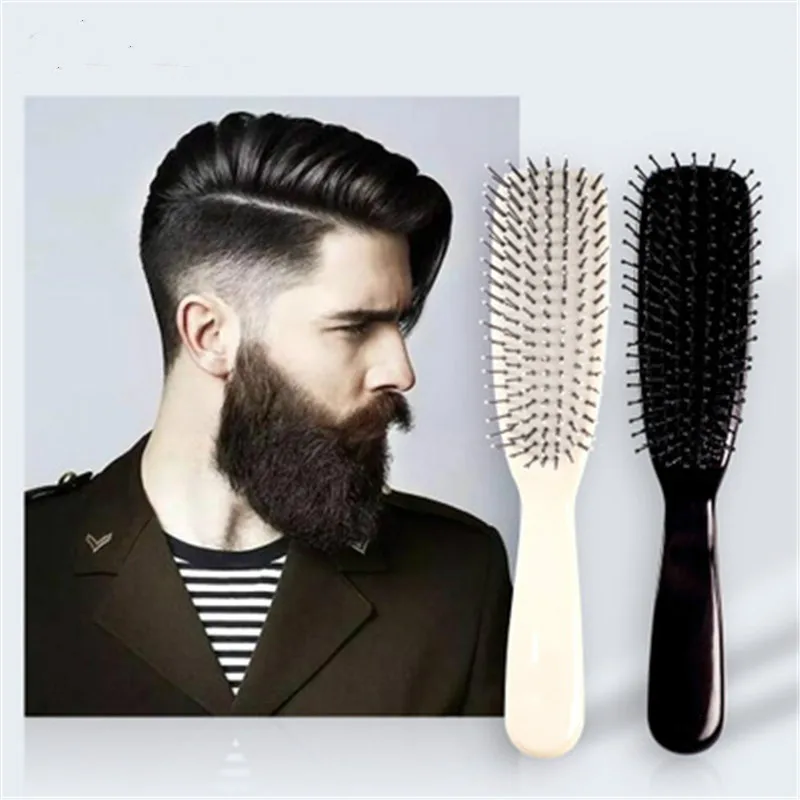 New Hair Brush Scalp Massage Comb Bristle Nylon Women Wet Detangle Curly Salon Hairdressing Styling | Красота и здоровье