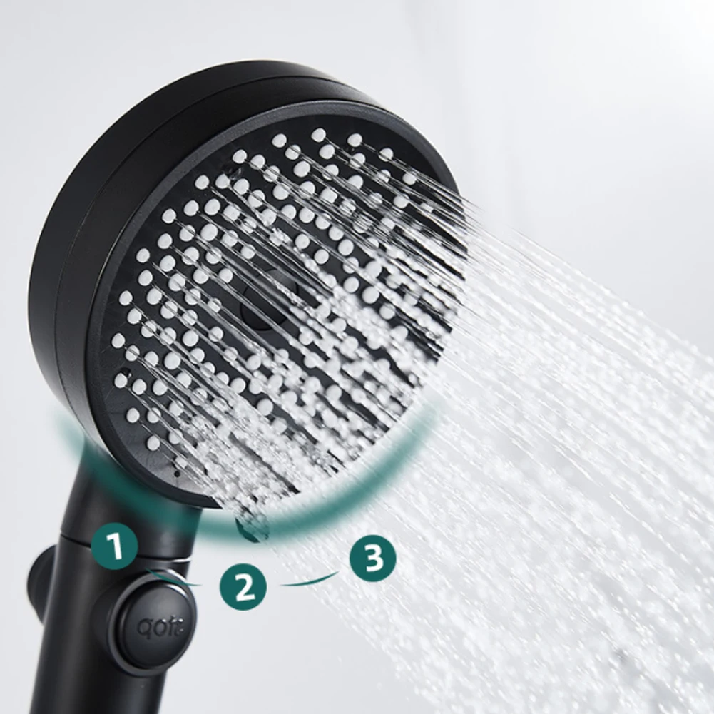 Pressurized shower head High Pressure Water Saving shower head rainfall Free Bracket Hose Adjustable Bathroom Accessories
Pressurized shower head High Pressure Water Saving shower head rainfall Free Bracket Hose Adjustable Bathroom Accessories