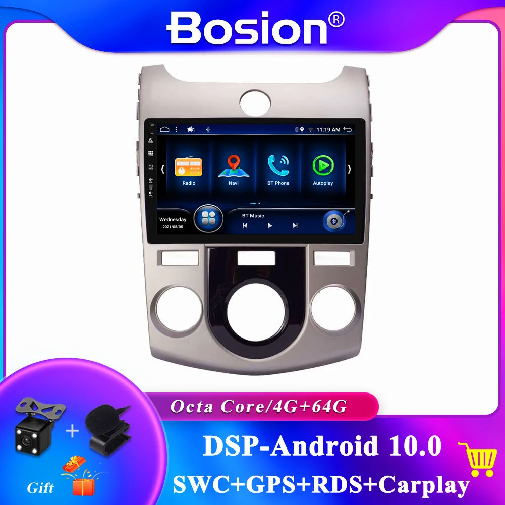 Android 10 Autoradio Car Navigation Stereo Multimedia Player GPS Radio IPS Touch Screen for KIA Forte 2008-2016 MT DSP Carplay
Android 10 Autoradio Car Navigation Stereo Multimedia Player GPS Radio IPS Touch Screen for KIA Forte 2008-2016 MT DSP Carplay