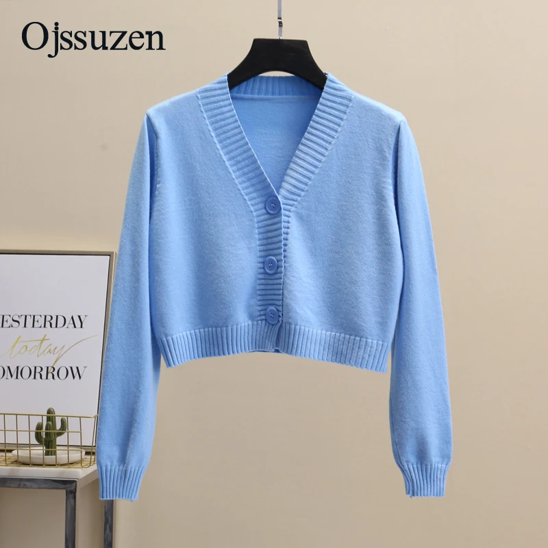 Женский укороченный кардиган на пуговицах, черный белый короткий свитер с V-образным вырезом и длинным рукавом, Женский вязаный кардиган
Женский укороченный кардиган на пуговицах, черный белый короткий свитер с V-образным вырезом и длинным рукавом, Женский вязаный кардиган