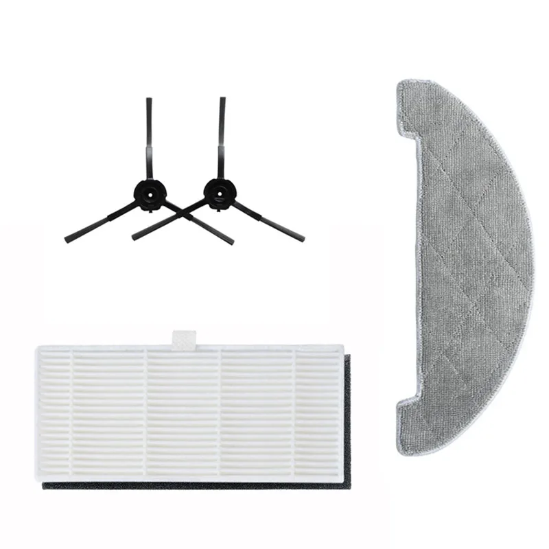 4Pcs Robot Side Brush Mop Hepa Filter For Proscenic M7 Pro Robot Vacuum Cleaner Parts Accessories Replacement Kit
4Pcs Robot Side Brush Mop Hepa Filter For Proscenic M7 Pro Robot Vacuum Cleaner Parts Accessories Replacement Kit