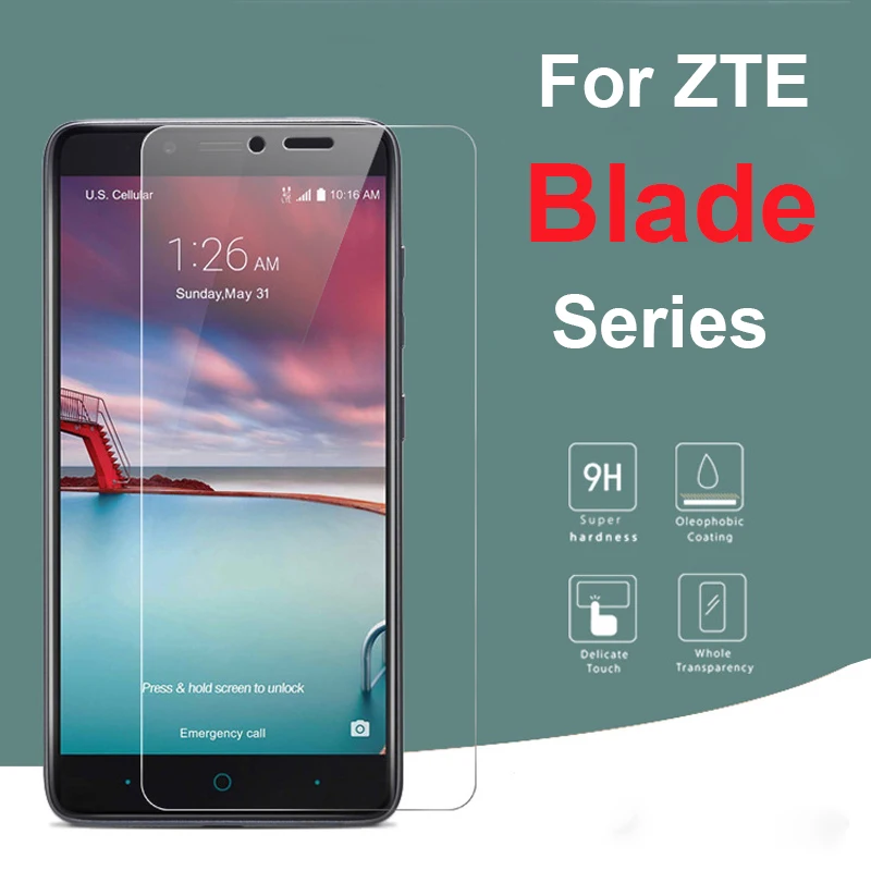 Закаленное стекло для zte Blade V9 Vita 2018 Защитная пленка экрана класса V8 V10 V7 Lite A5 A610 Z11