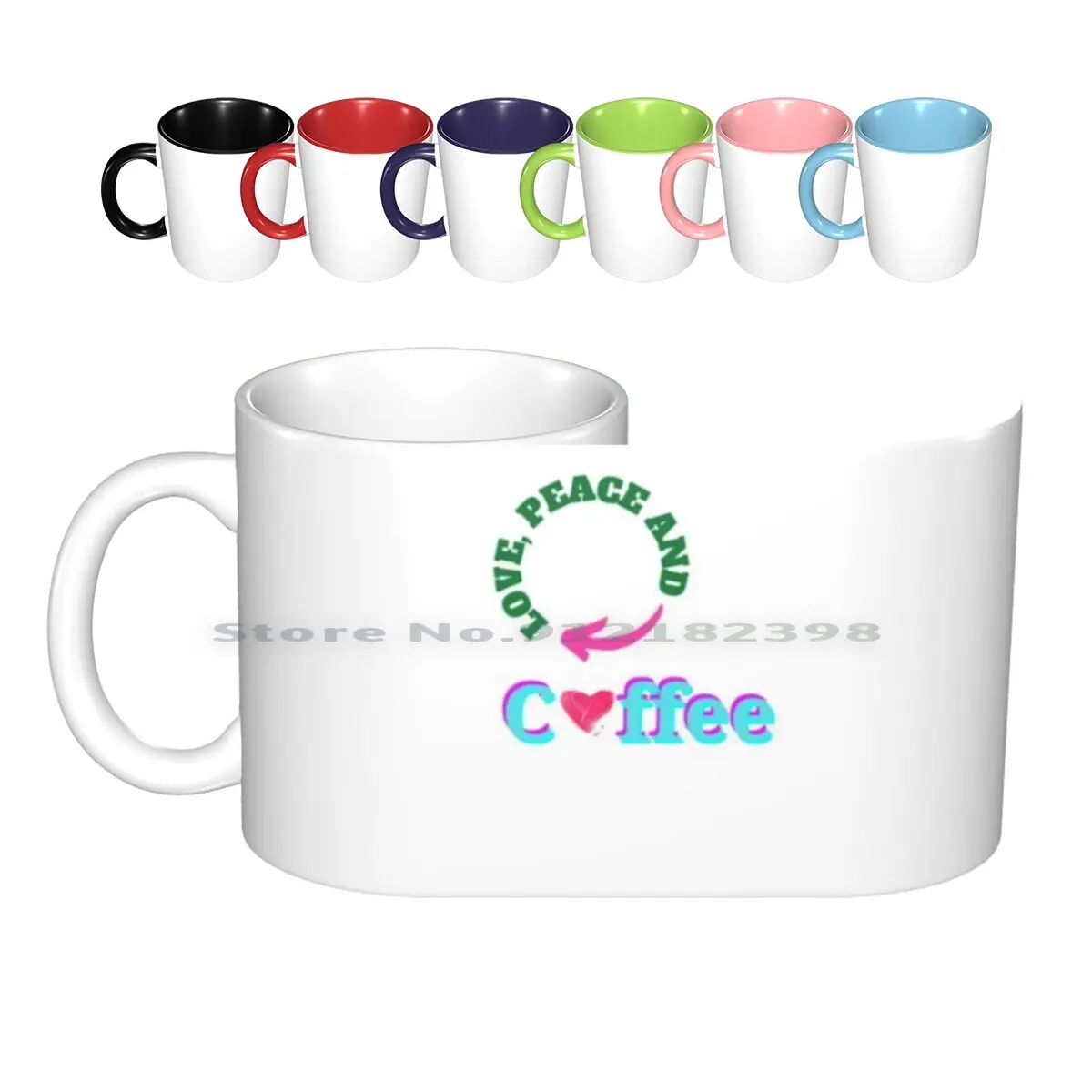 Love Peace Coffee Ceramic Mugs Coffee Cups Milk Tea Mug Coffee Heart Love Peace Recycling Coffee Lovers Macchiato Sweet Cute
Love Peace Coffee Ceramic Mugs Coffee Cups Milk Tea Mug Coffee Heart Love Peace Recycling Coffee Lovers Macchiato Sweet Cute