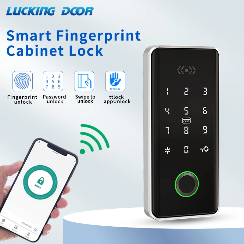 13.56Mhz RFID Biometric Fingerprint Electronic Digital Drawer Lock For Spa Swimming Pool Gym Electronic Cabinet Lock TTLOCK 
13.56Mhz RFID Biometric Fingerprint Electronic Digital Drawer Lock For Spa Swimming Pool Gym Electronic Cabinet Lock TTLOCK