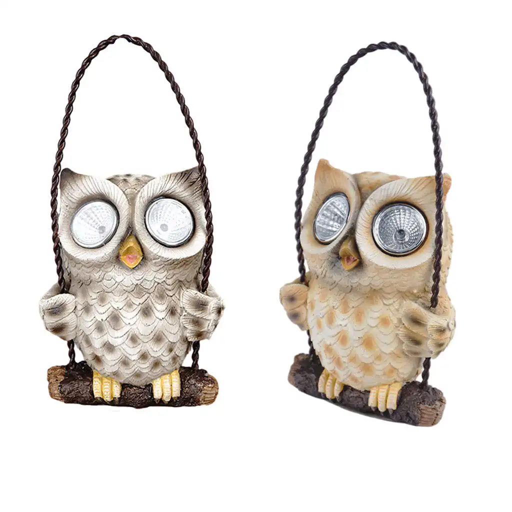 Decorative Owl Statue Resin Cute Simulation Solar Lamp LED Lamp Outdoor Ornament for Balcony Patio Yard Garden Backyard
Decorative Owl Statue Resin Cute Simulation Solar Lamp LED Lamp Outdoor Ornament for Balcony Patio Yard Garden Backyard
