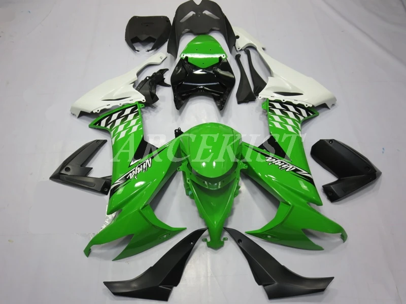 Новый комплект обтекателей для мотоцикла ABS для kawasaki Ninja ZX-10R ZX10R 2008 2009 2010 08 09 10, комплект обтекателей белого и зеленого цвета
Новый комплект обтекателей для мотоцикла ABS для kawasaki Ninja ZX-10R ZX10R 2008 2009 2010 08 09 10, комплект обтекателей белого и зеленого цвета