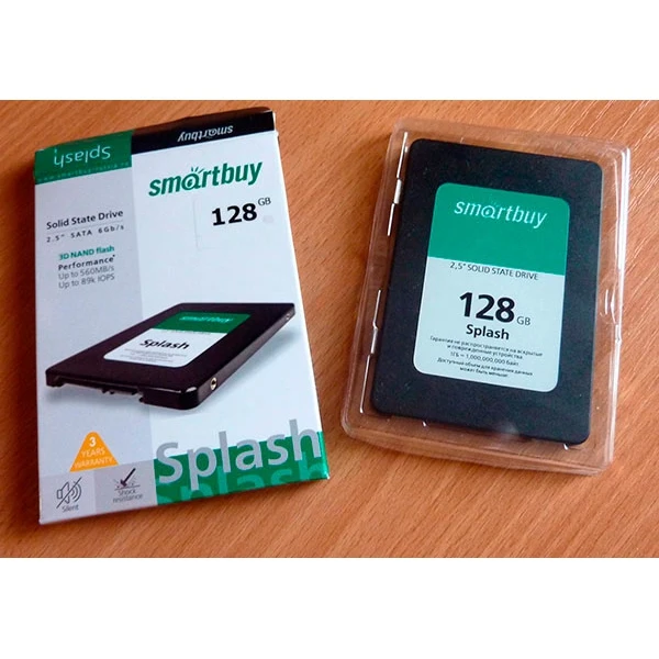 Твердотельный накопитель SmartBuy Splash (2019) 128 GB | Компьютеры и офис