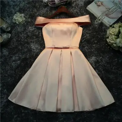 Classic Champagne Sexy Boat Neck Short Evening Dress Noble Satin Short Sleeve Off-shoulder Evening Dress
Classic Champagne Sexy Boat Neck Short Evening Dress Noble Satin Short Sleeve Off-shoulder Evening Dress