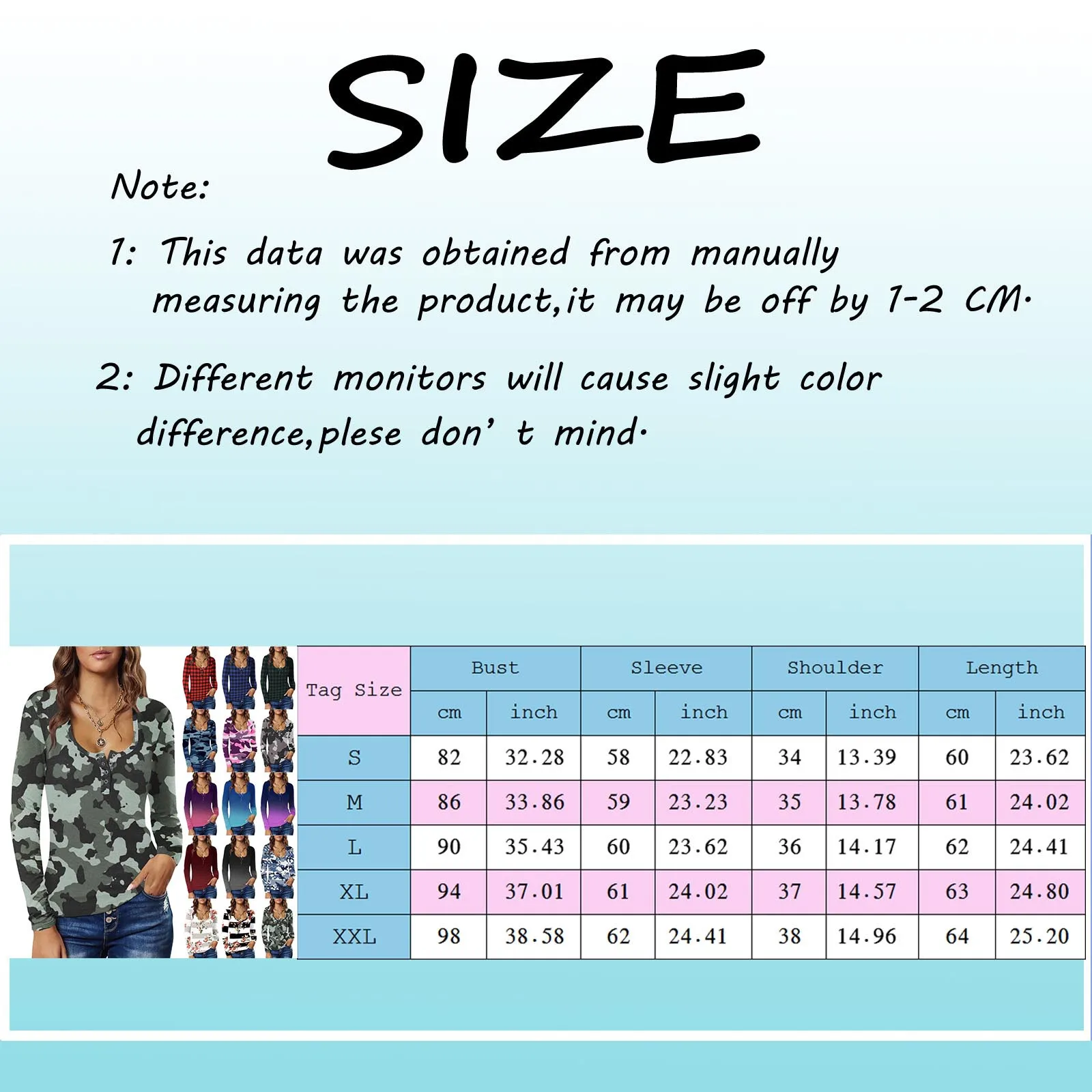 Harajuku Women T Shirt Fashion camouflage Printed Color Square Collar Long Sleeve Casual T-shirt Female Tee T-Shirt Tops
Harajuku Women T Shirt Fashion camouflage Printed Color Square Collar Long Sleeve Casual T-shirt Female Tee T-Shirt Tops