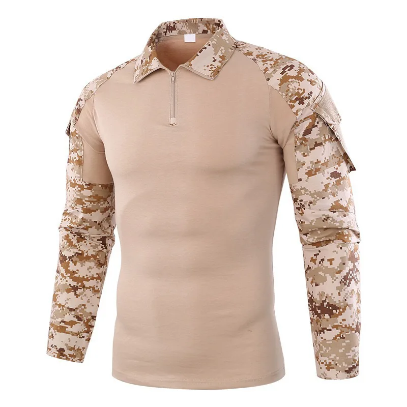 Military Camouflage Tactical T Shirt Army Long Sleeve Cotton Combat Frog Shirt Men Outdoor Training Hunting Clothes Tee Shirts
Military Camouflage Tactical T Shirt Army Long Sleeve Cotton Combat Frog Shirt Men Outdoor Training Hunting Clothes Tee Shirts