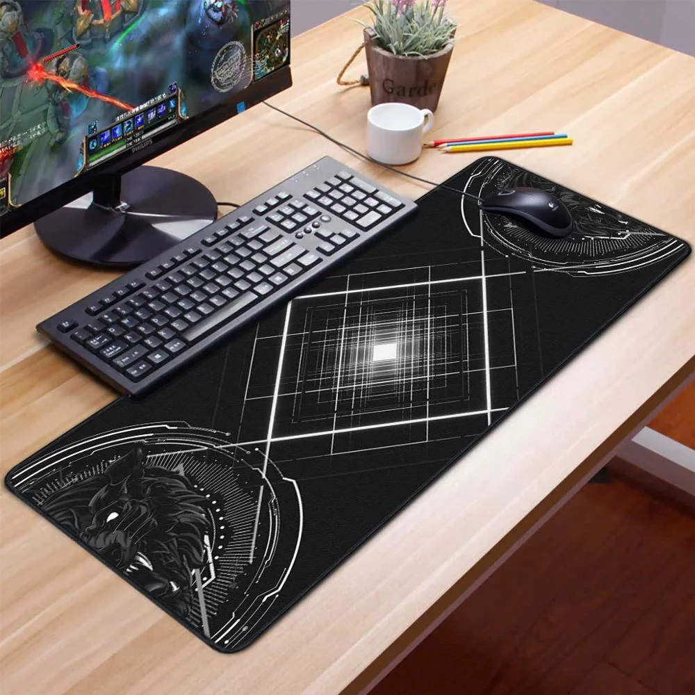 Large mouse pad Gamer computer gaming mouse pad table mat non-slip natural rubber with seaming gaming mouse pad 
Large mouse pad Gamer computer gaming mouse pad table mat non-slip natural rubber with seaming gaming mouse pad