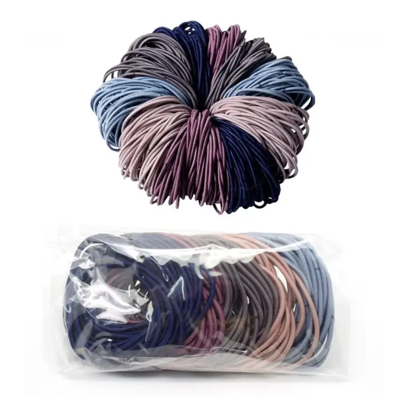 100Pcs Elastic Hair Ties Scrunchies Mixed Color Stretchy Hair Bands Ponytail Holder Headband for Women Hair Accessories
100Pcs Elastic Hair Ties Scrunchies Mixed Color Stretchy Hair Bands Ponytail Holder Headband for Women Hair Accessories
