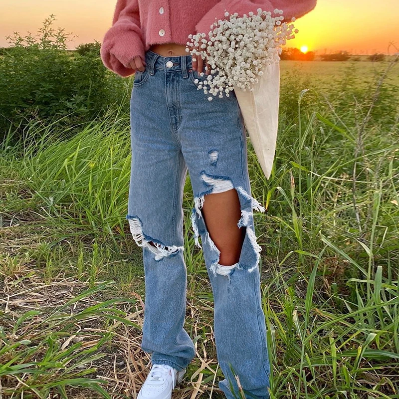 Sexy Ripped jeans Fringe Hollow out Ruffle Flare denim Pants High Waist Bodycon Hole Women Trousers Club Outfits
Sexy Ripped jeans Fringe Hollow out Ruffle Flare denim Pants High Waist Bodycon Hole Women Trousers Club Outfits