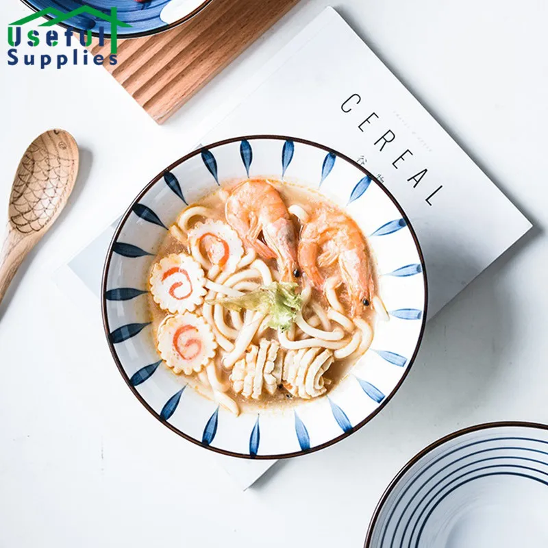 Creative Japanese Ceramic Salad Bowl Household Large Instant Noodle Bowl Hand-painted Tableware Utensils for Kitchen Bowls
Creative Japanese Ceramic Salad Bowl Household Large Instant Noodle Bowl Hand-painted Tableware Utensils for Kitchen Bowls