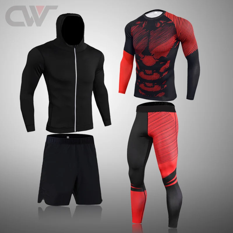 Brand Skin 3D Men's Long Thermal Underwear Suit Competitive Fitness Training Suit Sportswear Workout Windproof Mens Suit
Brand Skin 3D Men's Long Thermal Underwear Suit Competitive Fitness Training Suit Sportswear Workout Windproof Mens Suit