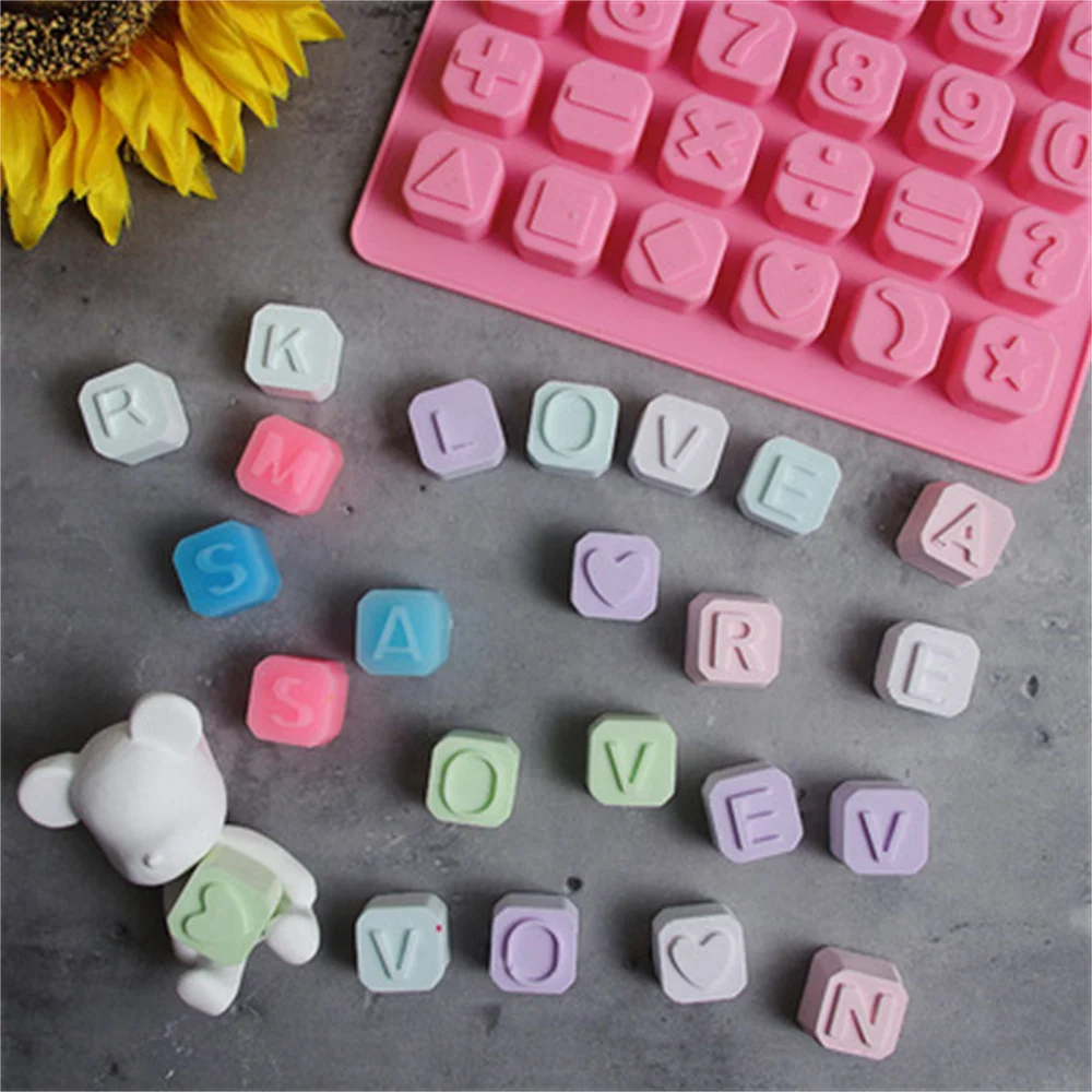 48 Hole Letters Of The Alphabet Silicone Chocolate Molds Cake Ice Lattice Jelly Molds Baking Decoration Mold Tray Tool Free Ship
48 Hole Letters Of The Alphabet Silicone Chocolate Molds Cake Ice Lattice Jelly Molds Baking Decoration Mold Tray Tool Free Ship