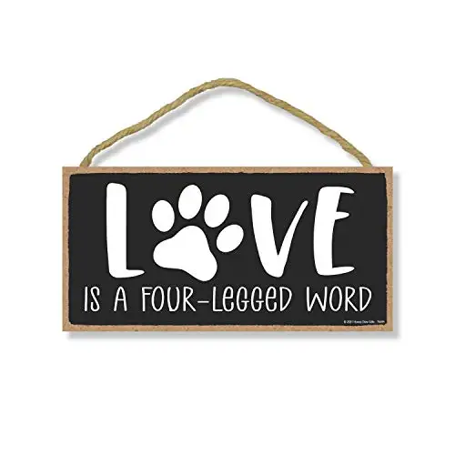 Love is A Four-Legged Word, Dog Hanging Sign, Dog Signs for Home Decor, Gift for Pet Lovers, Fur Moms, Pet Lover, Dog Gifts
Love is A Four-Legged Word, Dog Hanging Sign, Dog Signs for Home Decor, Gift for Pet Lovers, Fur Moms, Pet Lover, Dog Gifts