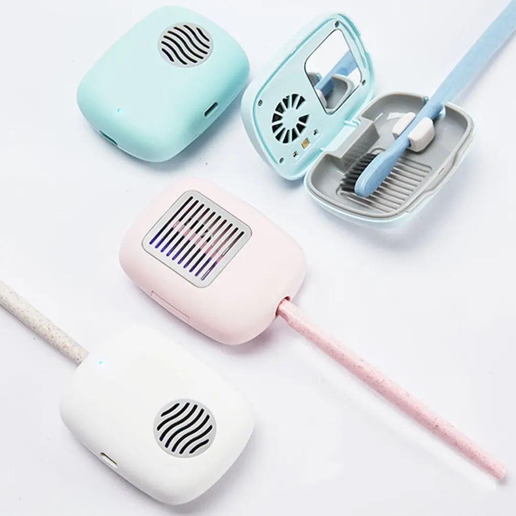 Rechargeable Toothbrush Sanitizer Sterilizer With Fan Portable Travel Toothbrush Organizer Cover For Houshold
Rechargeable Toothbrush Sanitizer Sterilizer With Fan Portable Travel Toothbrush Organizer Cover For Houshold