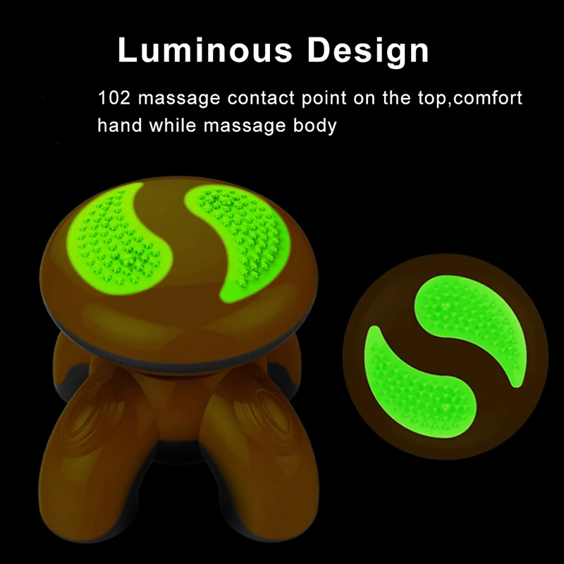 Hand Held Luminous Tai Chi Massager Neck Massage Relax Relieve Soreness Meridian Acupoint Deep Vibration Massage Body Massager
Hand Held Luminous Tai Chi Massager Neck Massage Relax Relieve Soreness Meridian Acupoint Deep Vibration Massage Body Massager