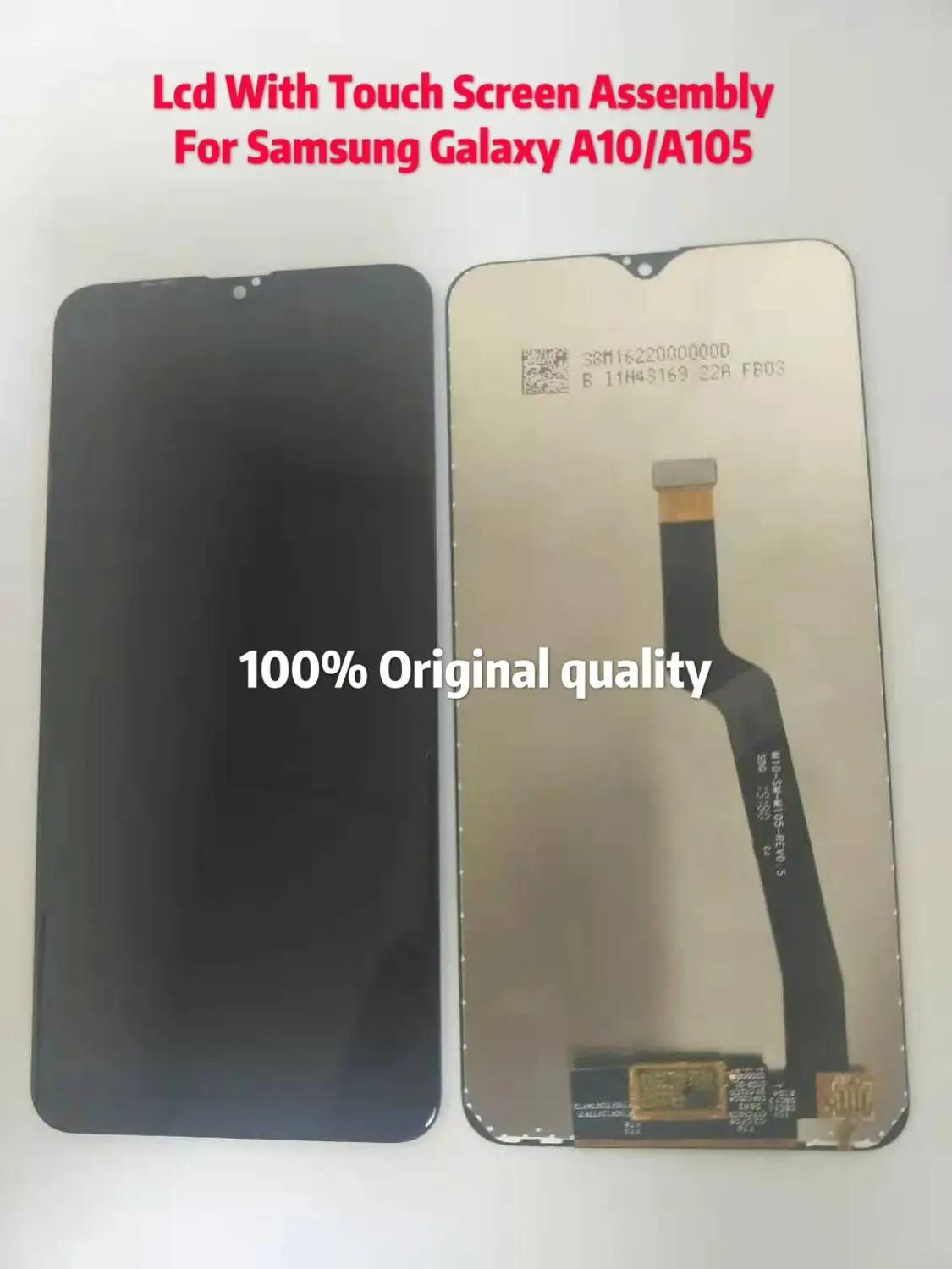 Оригинальная оптовая цена 10 шт./лот сенсорный экран для Samsung Galaxy A10 A105 A105F SM-A105F