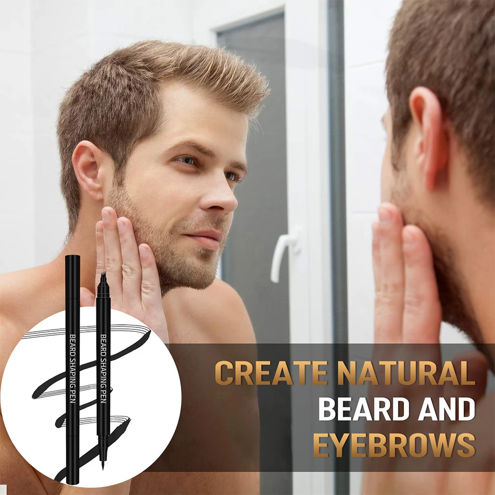 Double Head Beard Pencil Waterproof And Sweatproof Long Lasting Beard Filler For Patchy Areas Beard Filling Pen Beard Tools
Double Head Beard Pencil Waterproof And Sweatproof Long Lasting Beard Filler For Patchy Areas Beard Filling Pen Beard Tools