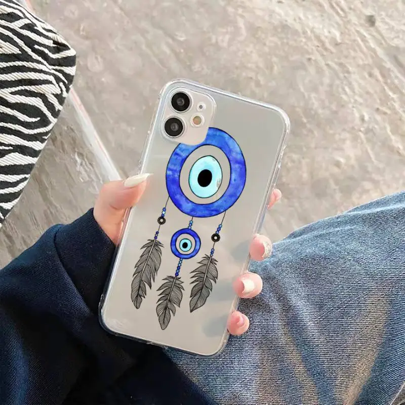 Fashion Evil eye Phone Case Transparent Clear for iPhone 11 12 mini pro XS MAX 7 8 6 6S Plus X 5S SE 2020 XR
Fashion Evil eye Phone Case Transparent Clear for iPhone 11 12 mini pro XS MAX 7 8 6 6S Plus X 5S SE 2020 XR