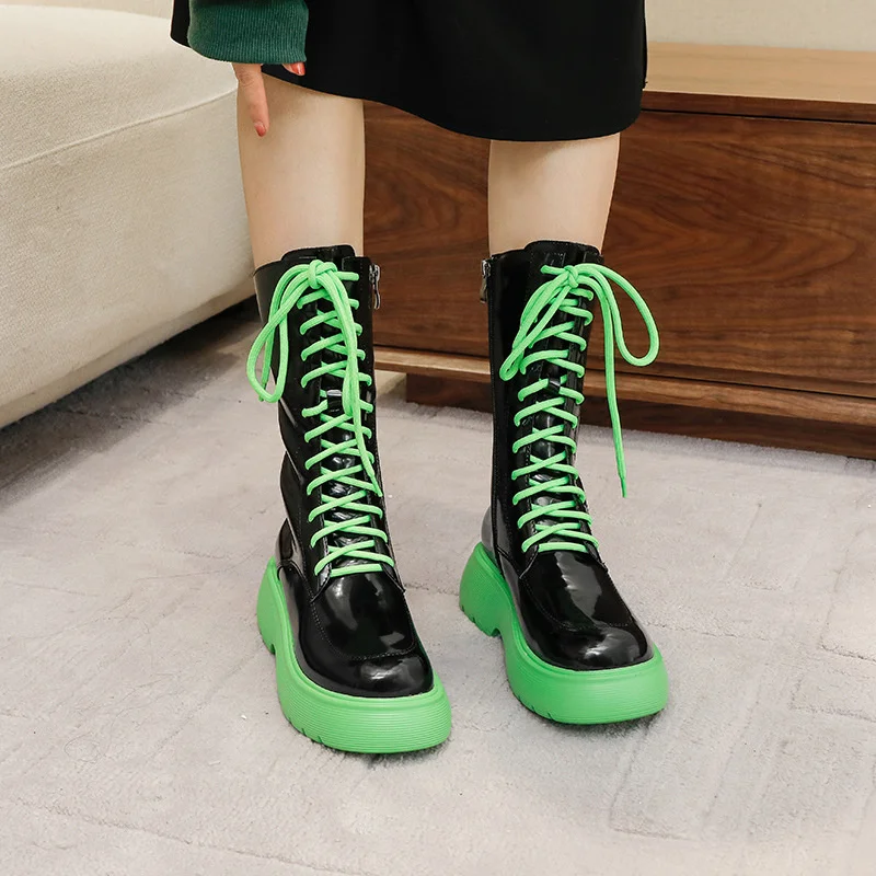 Women Boots Round Toe Platform Raised Middle Toe Strap Calf Slim Women's Martin Boots 2021 New Winter Warm Ladies Shoes
Women Boots Round Toe Platform Raised Middle Toe Strap Calf Slim Women's Martin Boots 2021 New Winter Warm Ladies Shoes