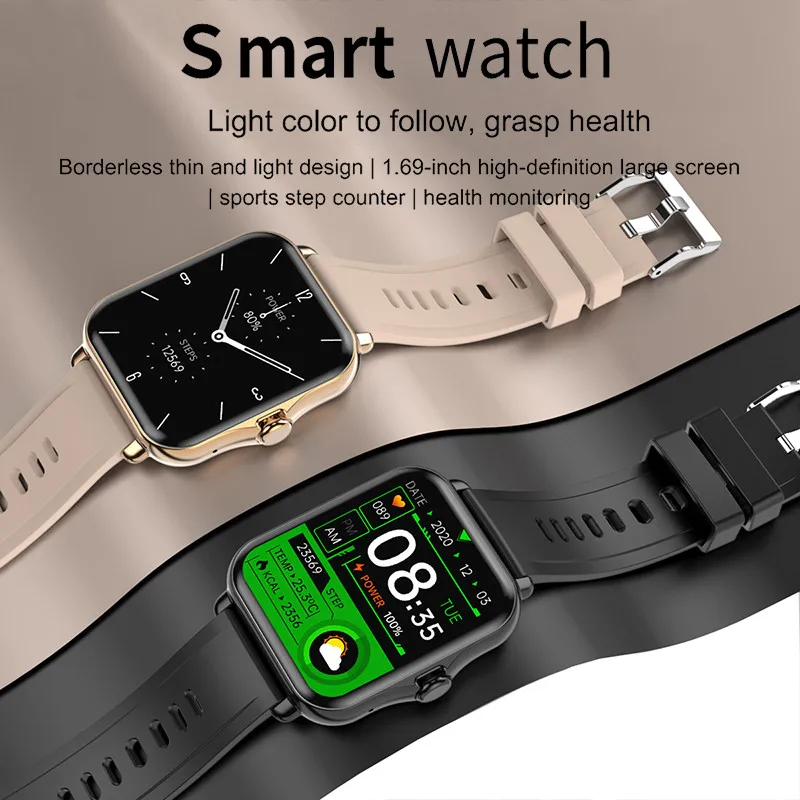 Q8C Smart Watch 1.69inch Bluetooth Call IP67 Waterproof Heart Rate Monitor Fitness Tracker Smartwatch For Ios Android
Q8C Smart Watch 1.69inch Bluetooth Call IP67 Waterproof Heart Rate Monitor Fitness Tracker Smartwatch For Ios Android