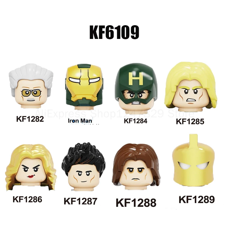 2021 Famous Movie Series Character Building Blocks Figures Educational Head Toys For Children KF6109
2021 Famous Movie Series Character Building Blocks Figures Educational Head Toys For Children KF6109