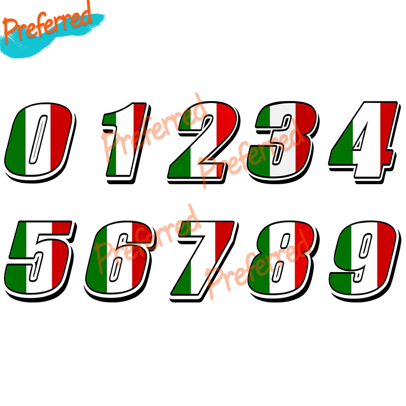 Italy Italian Flag Car Styling Racing Number Motocross Auto Stickers Bike Waterproof Decals Die Cutting Waterproof PVC
Italy Italian Flag Car Styling Racing Number Motocross Auto Stickers Bike Waterproof Decals Die Cutting Waterproof PVC