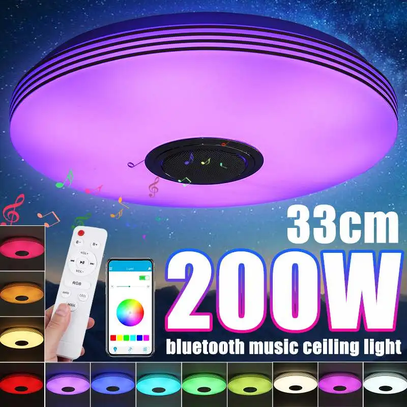 RGB светодиодные потолочные светильники 200 Вт, APP bluetooth, Музыкальные динамики, лампы, умная потолочная лампа с дистанционным управлением, укра...
RGB светодиодные потолочные светильники 200 Вт, APP bluetooth, Музыкальные динамики, лампы, умная потолочная лампа с дистанционным управлением, укра...
