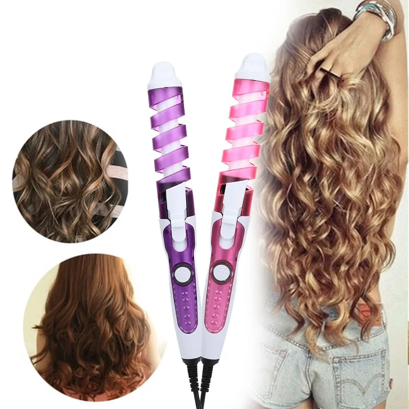 Professional Hair Curler Roller Magic Spiral Curling Iron Fast Heating Curling Wand Electric Hair Styler Pro Styling Tool
Professional Hair Curler Roller Magic Spiral Curling Iron Fast Heating Curling Wand Electric Hair Styler Pro Styling Tool
