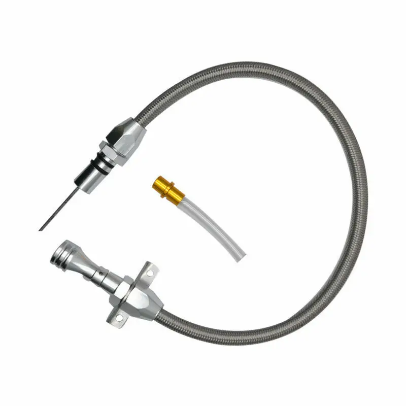 530mm Stainless Flexible Car Transmission Dipstick Car Oil Gearbox Fluid Dipstick Tool For Chevy GM TH350 Tranny SBC BBC Trans
530mm Stainless Flexible Car Transmission Dipstick Car Oil Gearbox Fluid Dipstick Tool For Chevy GM TH350 Tranny SBC BBC Trans