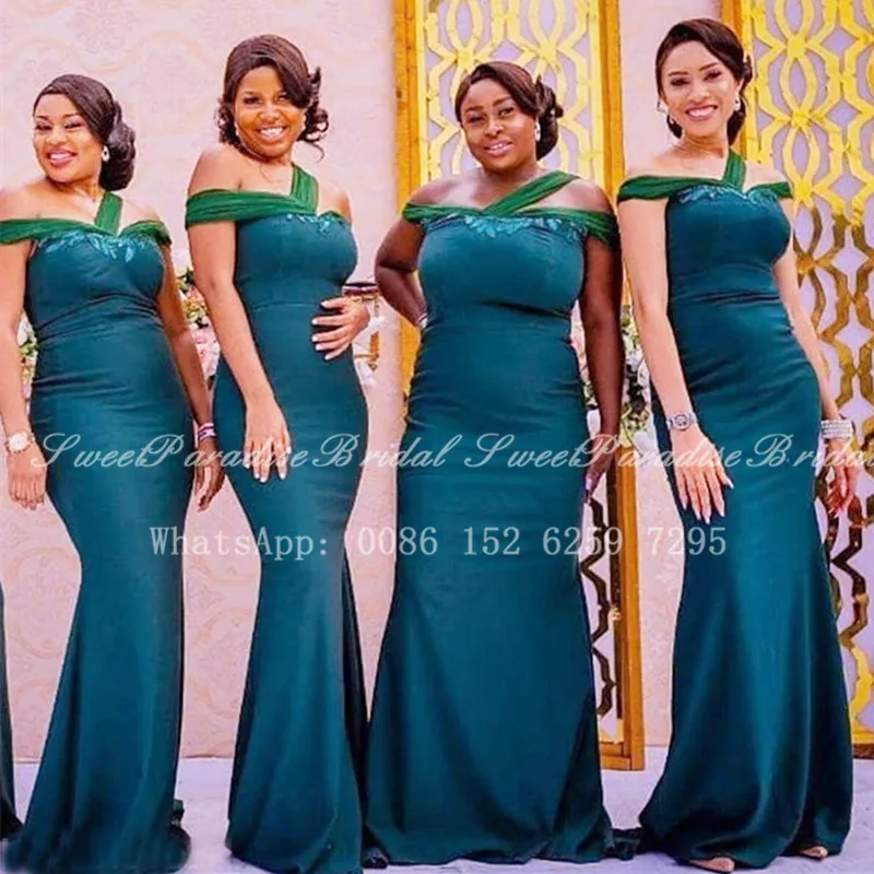 Blue Mermaid Long Bridesmaid Dresses 2020 One Shoulder Sweep Train Women Wedding Party Dress Vestido De Festa De Casamento
Blue Mermaid Long Bridesmaid Dresses 2020 One Shoulder Sweep Train Women Wedding Party Dress Vestido De Festa De Casamento
