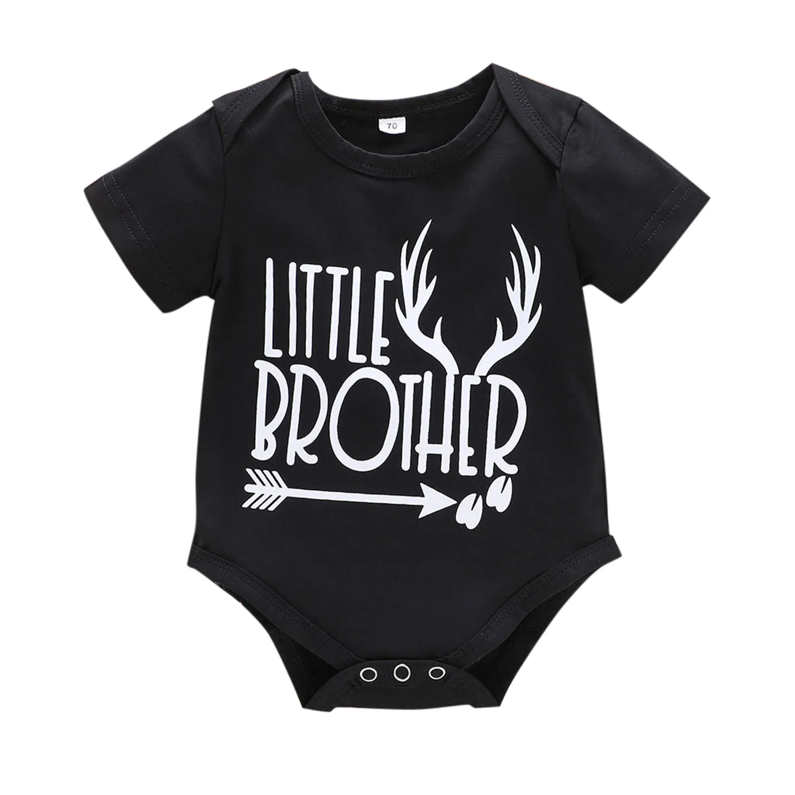0-12M "little brother" Letter Print Funny Clothes Newborn Baby Boys Cotton Romper Infant Bebe Boy Girl Short Sleeve Jumpsuit
0-12M "little brother" Letter Print Funny Clothes Newborn Baby Boys Cotton Romper Infant Bebe Boy Girl Short Sleeve Jumpsuit