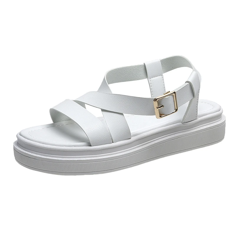 All-Match Comfort Shoes for Women Flat Sandals 2021 Summer Buckle Clear Heels Flip Flops Platform Muffins shoe Suit Female Beige
All-Match Comfort Shoes for Women Flat Sandals 2021 Summer Buckle Clear Heels Flip Flops Platform Muffins shoe Suit Female Beige