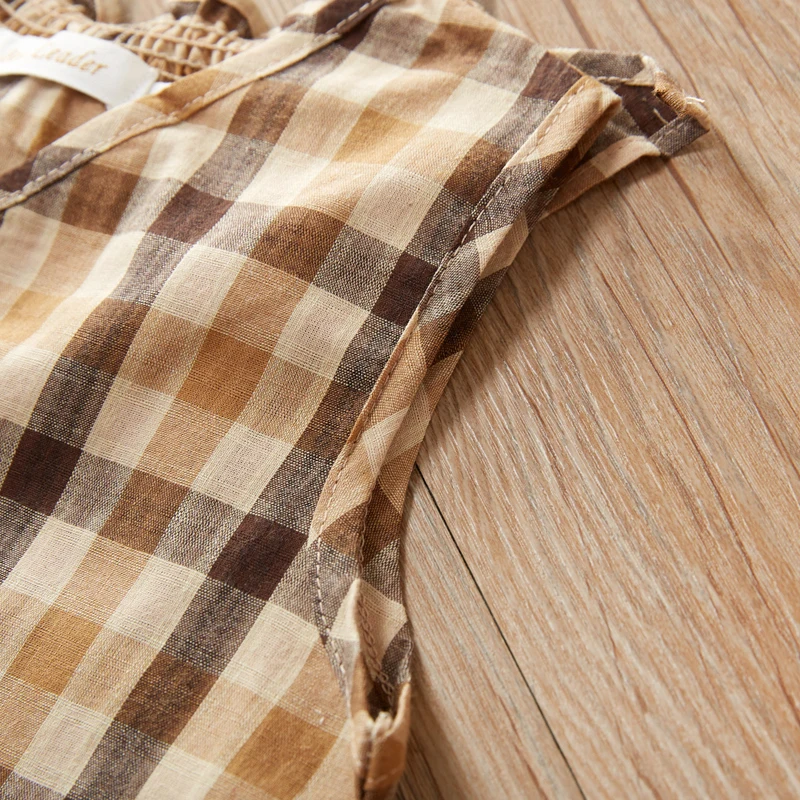 Girl Clothing Sets Fashion Summer Girl Plaid Outfits Casual Sleeveless Vest and Pants 2Pcs Cool Girl Clothing Suit 3-7Y
Girl Clothing Sets Fashion Summer Girl Plaid Outfits Casual Sleeveless Vest and Pants 2Pcs Cool Girl Clothing Suit 3-7Y