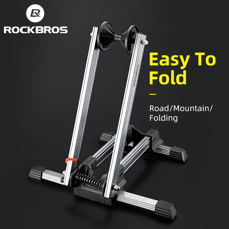 ROCKBROS Bike Rack Adjustable Bicycle Fold Storage Aluminum Alloy High Strength Stand Non-Slip MTB Road Bike Kickstand Accessory
ROCKBROS Bike Rack Adjustable Bicycle Fold Storage Aluminum Alloy High Strength Stand Non-Slip MTB Road Bike Kickstand Accessory