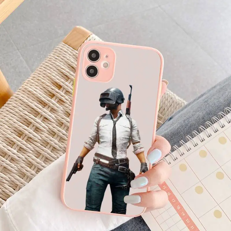 Hot PUBG Game Phone Case Matte Bumper For iphone12 11 Pro Max X XS Max XR 7 8 Plus 12mini Translucent Cover
Hot PUBG Game Phone Case Matte Bumper For iphone12 11 Pro Max X XS Max XR 7 8 Plus 12mini Translucent Cover