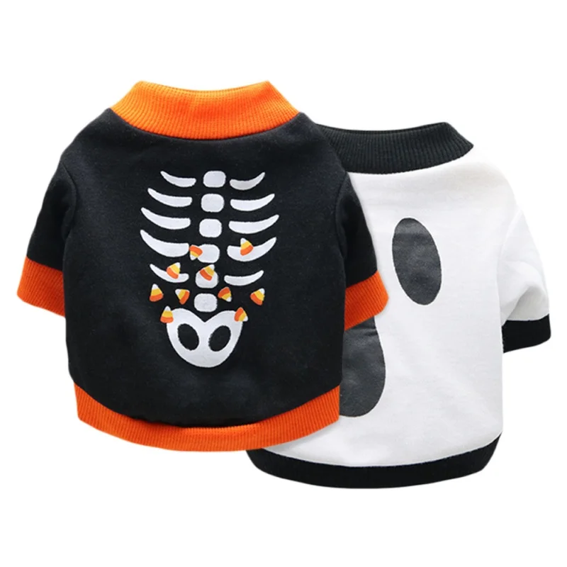 New Halloween Dog T Shirt Printed Pet Dog Clothes Puppy T-Shirts Cat Tee Breathable Stretchy Pet Costumes For Small Medium Dogs
New Halloween Dog T Shirt Printed Pet Dog Clothes Puppy T-Shirts Cat Tee Breathable Stretchy Pet Costumes For Small Medium Dogs