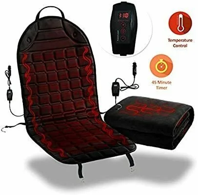 Car heating seat cover cushion heater heating automatic travel blanket 12v
Car heating seat cover cushion heater heating automatic travel blanket 12v