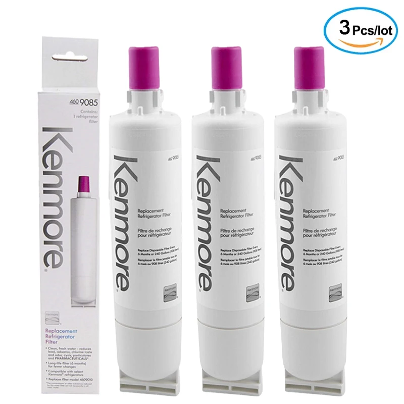 Сменный фильтр для воды для Kenmore 9085 9010 469 010 9902 EDR5RXD1 4396508 3 упаковки
Сменный фильтр для воды для Kenmore 9085 9010 469 010 9902 EDR5RXD1 4396508 3 упаковки